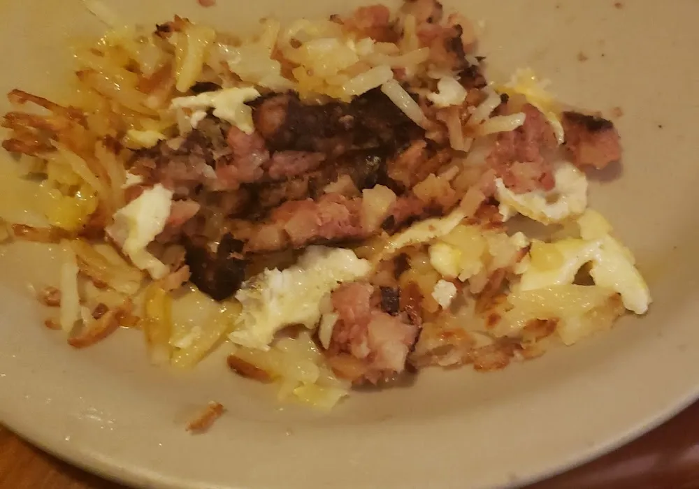 Corned Beef Hash Eggs and Hash Browns
