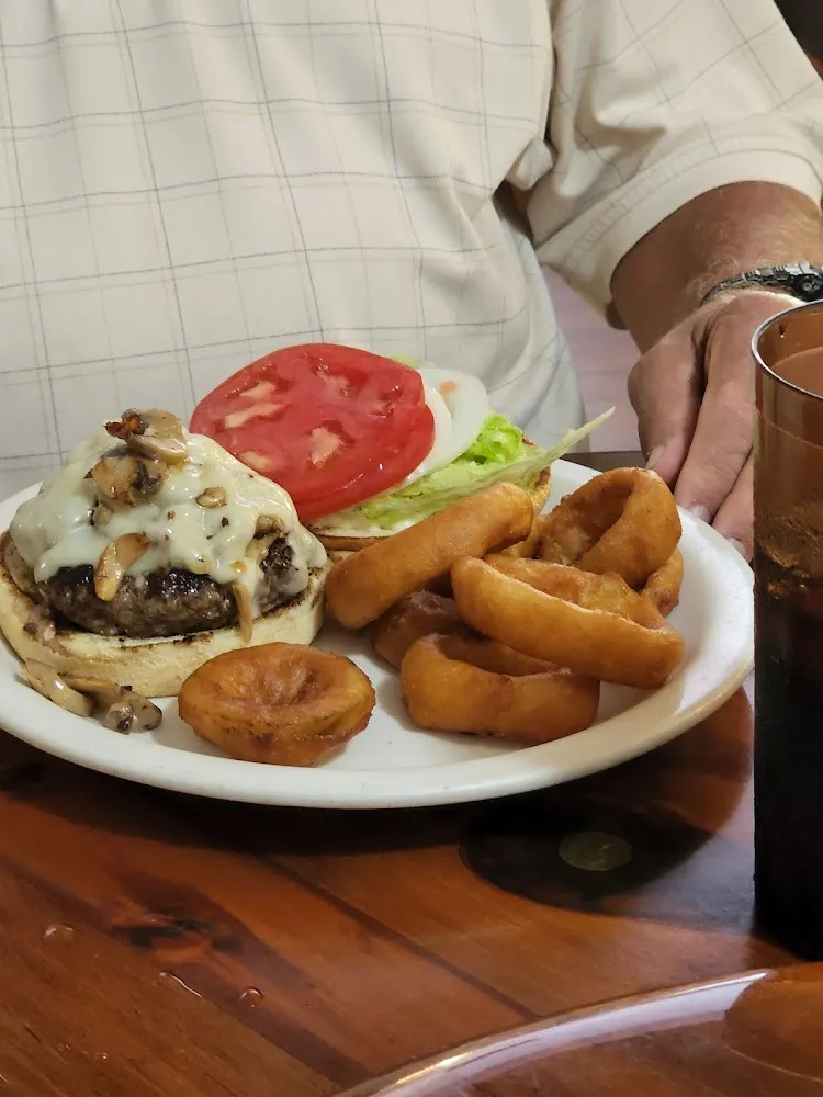 Swiss Mushroom Burger